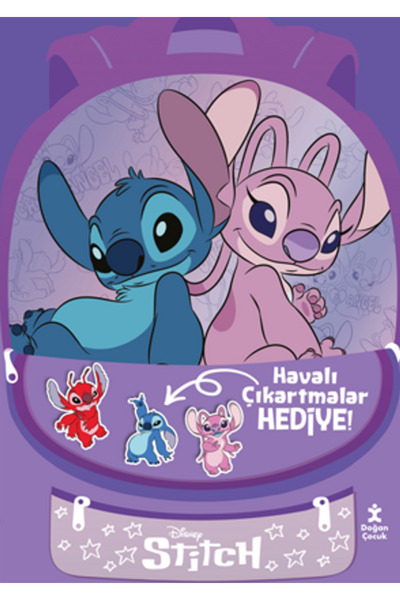 Doğan Çocuk Stitch - Parıltılı Tatil Çantam Etkinlik ve Boyama Kitabı