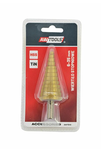 AwTools Burghiu STEP HSS-TIN/6-35mm