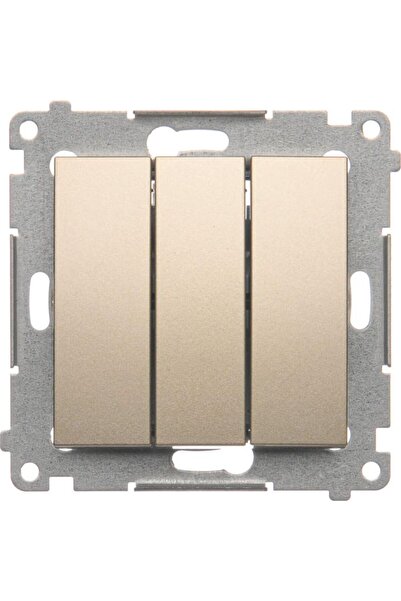 Kontakt-Simon Conector triplu Simon 54 aur (DW31.01/44)