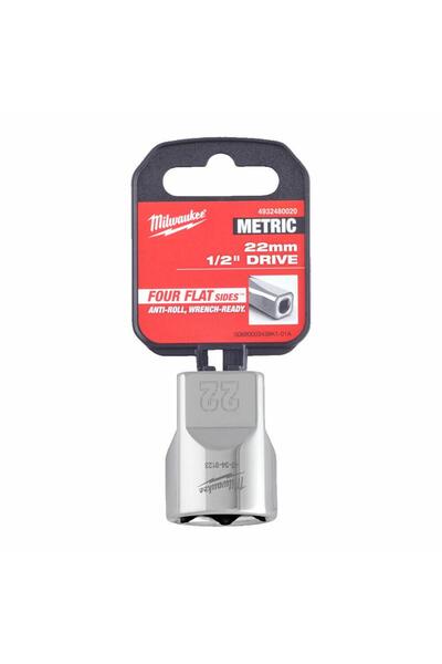 Milwaukee NASADKA 1/2 " SCURTĂ 22mm