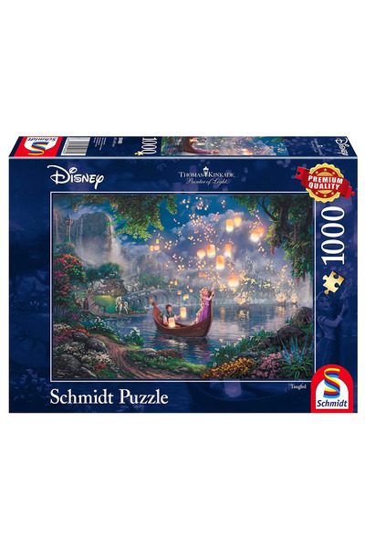 Schmidt Spiele Puzzle Schmidt - Thomas Kinkade: Rapunzel, 1000 piese