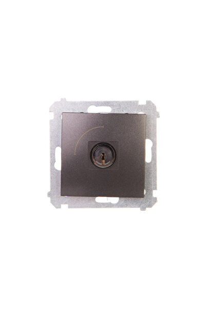 Kontakt-Simon Simon 54 Conector cu o singură cheie 0-I” antracit DW1K.01/48