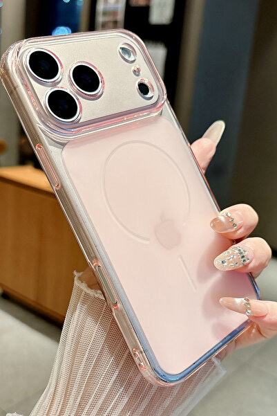 WANNA PROTECT Iphone 17 Pro Max Uyumlu Kamera Çıkıntılı Korumalı Yumuşak Buzl...