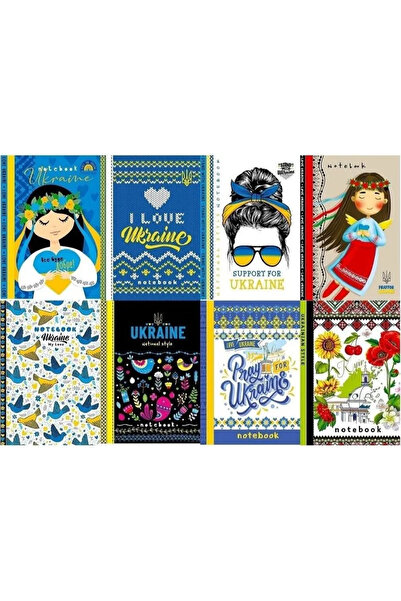 Fresh Company Carnet decorativ A6/64K kr. Susținerea mea a Ucrainei