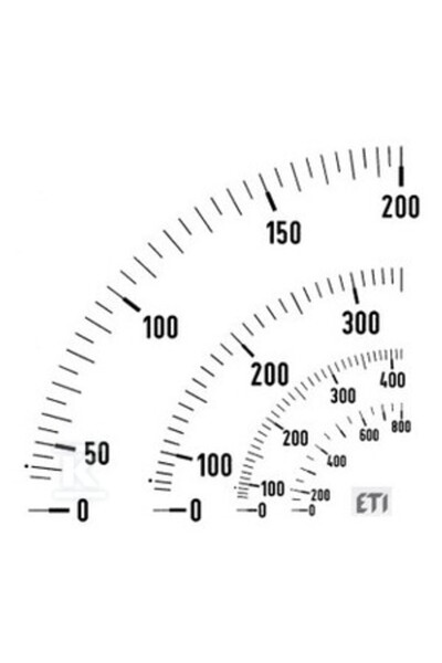 ETI Polam Cântar de înlocuire pentru ampermetrul 100A 96x96 90 grade EQ96 004...