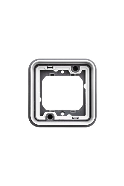 hager Berker W.1 cadru unic pentru montaj încastrat IP55 gri (13283505)