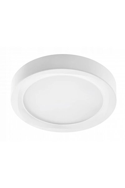 GTV Spot LED rotund, aplicat, ramă albă, 12 W, IP54, 960 lumeni, unghi 120 ° ...