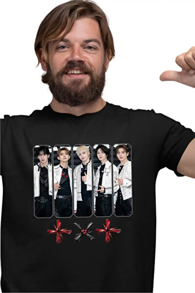 OEM Ανδρικό μπλουζάκι Tomorrow X Together K-pop Εμπορεύματα Πάρτι