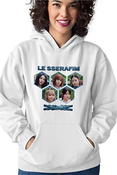 OEM Hanorac Femei Le Sserafim Kpop Merch Sakura Serafim