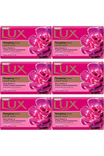 LUX Bar Soap For Fragrant Glowing Skin, Tempting Musk, With Wild Peony and Yl...