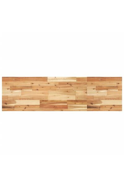 vidaxl Etajeră plutitoare 140 x 40 x 4 cm din lemn masiv de salcâm netratat