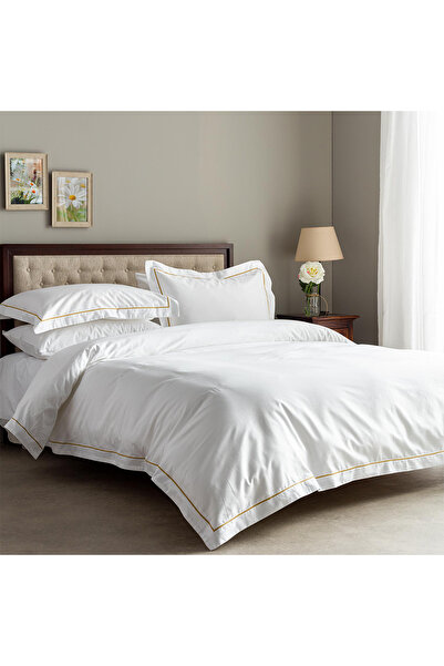 Vesta Home Βαμβακερή Παπλωματοθήκη Σούπερ Διπλή 230 x 240 Χίρο Γκολντ