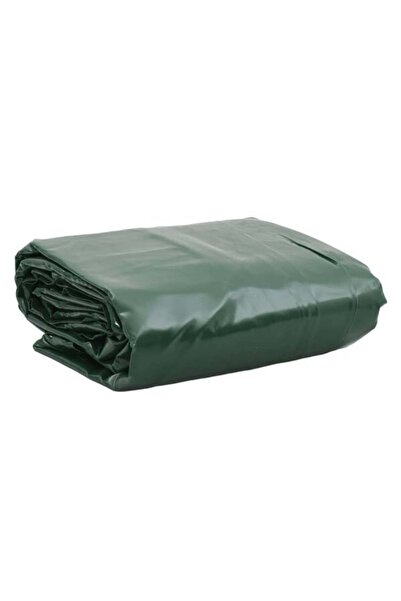 vidaxl Prelată, verde, 6 x 8 m, 650 g/m²