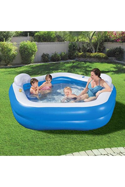 BESTWAY Piscina gonflabilă dreptunghiulară Oasis 54153, 213x206x69 cm, 575L, ...