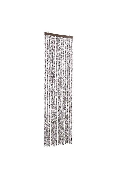 vidaxl Plasă anti-insecte, Maro și Bej, 56 x 200 cm, Șenilă