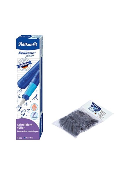 Pelikan Set stilou Pelikano Junior pentru începători, stângaci, cutie carton,...