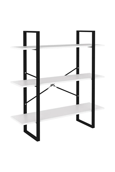 vidaxl Bibliotecă, alb, 100x30x105 cm, PAL