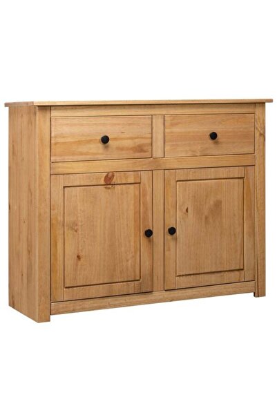 vidaxl Comodă, 93 x 40 x 80 cm, lemn masiv de pin, gama Panama