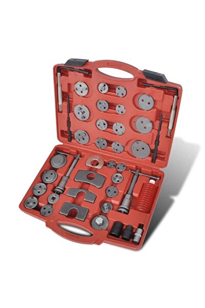 vidaxl Set de scule pentru pistonul etrierului de frână, 40 piese