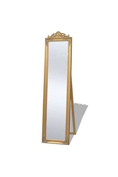 vidaxl Oglindă verticală în stil baroc 160 x 40 cm aurie