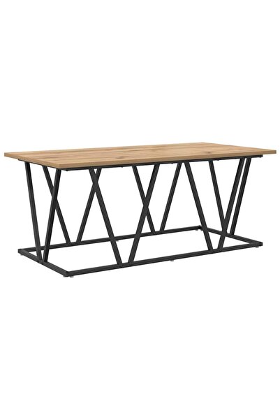 vidaxl Masă de cafea Stejar Artizanal 100 x 50 x 40 cm