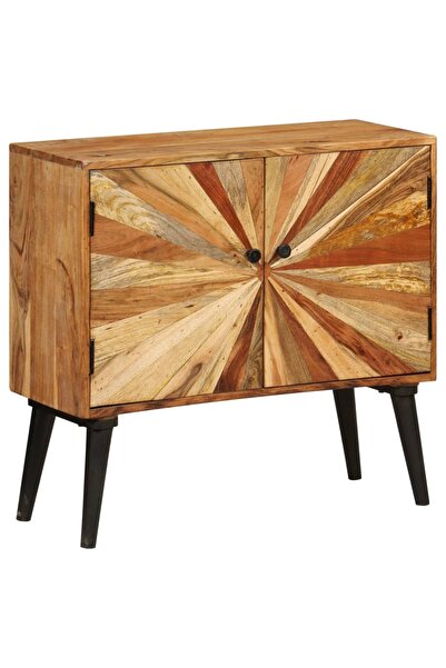 vidaxl Dulap, lemn masiv de mango, 85 x 30 x 75 cm