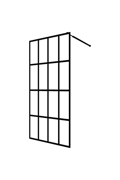 vidaxl Paravan de duș walk-in, 118 x 190 cm, sticlă securizată transparentă