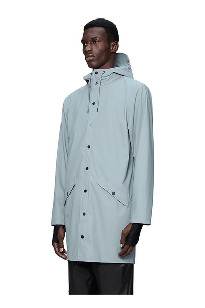 Rains Mavi Erkek Yağmurluk Long Jacket W3