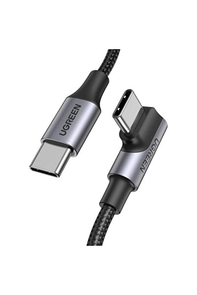Ugreen Cablu de date USB Type-C la USB Type-C, 100W, 2m, Negru