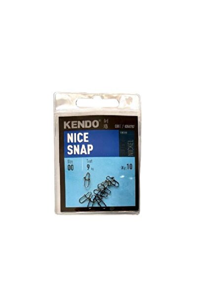 Kendo Nice Snap Yapay Yem Klipsi10 Adet ( Rapala Klips) NO:00