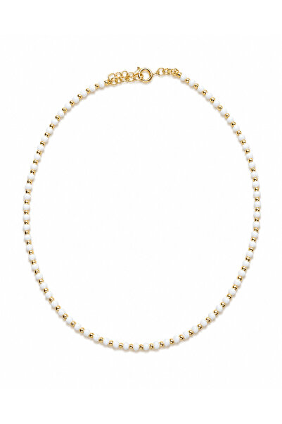 Rossetto Atelier White Bead Necklace