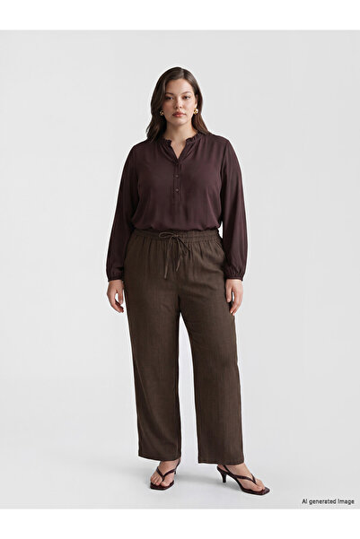 LC Waikiki Ruffled Collar Blouse