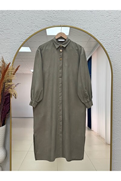 BENAHOLL Zemheri Metal Buttoned Slit Tunic-Gs531 Mint