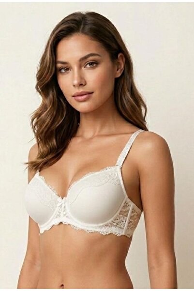 irem içgiyim Women's Padded Lace Bra
