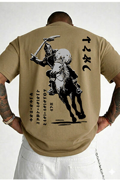 VEK Kuman Warrior Special Design Oversize T-Shirt 100% Cotton