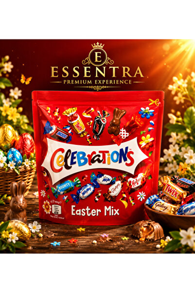 Essentra Home Celebrations Easter Mix Karışık Mini Çikolata Paketi 300g Karış...