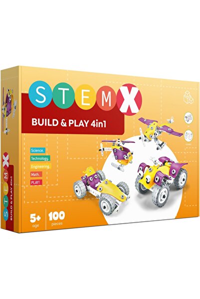 Generic Set de construcție și joacă cu abur 100 piese