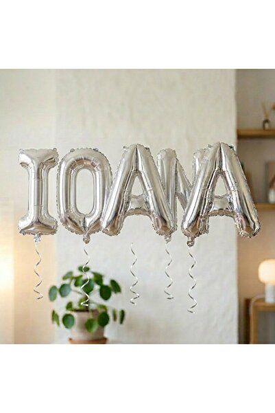 Flippy Baloane Folie Metalizate, Flippy, Set IOANA, Heliu sau Aer, Pai inclus...