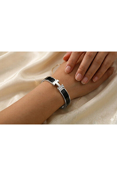 stainles steel Bileklik Hermos Çelik Siyah Renk