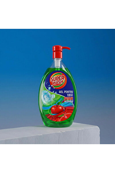 Super wash DETERGENT LICHID PENTRU VASE - MAR 12 buc