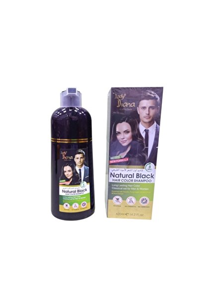 Lady Diana LD BLACK HAIR COLOR SHAMPOO 420ML