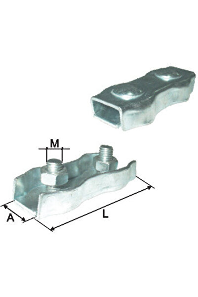 MK BRIDA FIXARE DUBLA M4 / 7X35MM