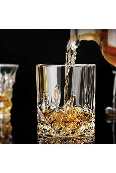 DOEEK Whiskey Glasses Set of 6 300ML/10OZ,Premium Scotch Glasses,Bourbon Glas...