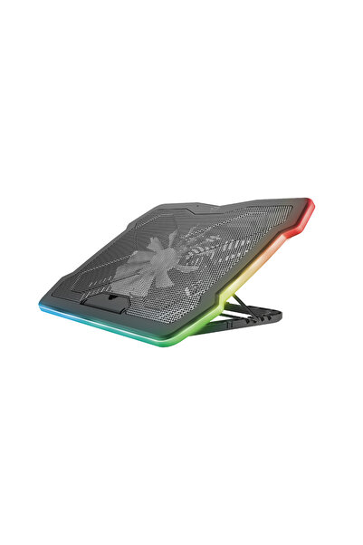 Trust Suport de răcire pentru laptop GXT 1126 Aura RGB, ventilator de 200mm, ...