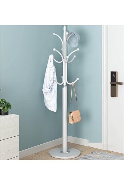 VmaxVision Free-Standing Coat Rack, Hat Hanger Metal Coat Hangers Backpacks U...