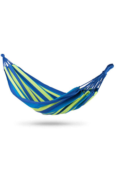 Vivendo Hamac multicolor din bumbac pentru curte sau gradina, 1 persoana