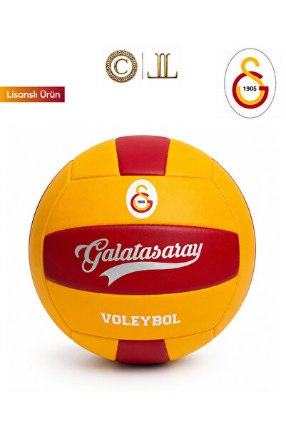 Galatasaray 2026 New Season Licensed Leather Volleyball Ball No:5