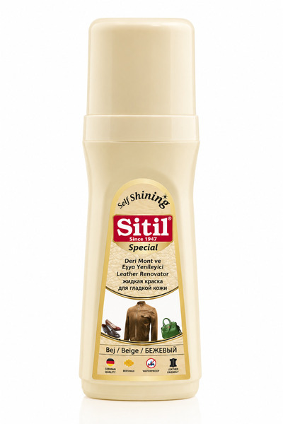 SİTİL Deri Mont & Eşya Yenileyici Likit Naturel 100 Ml