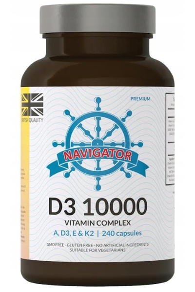 NAVIGATOR Complex de vitamine D3 10000 240 capsule