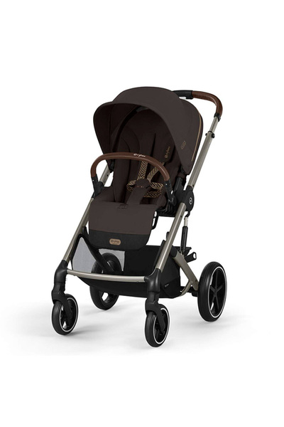 Cybex Καρότσι Balios S LUX Gold TPE - Σοκολατί Καφέ